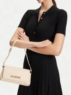 LOVE MOSCHINO Torebka JC4058PP1NLO0110 Kremowy