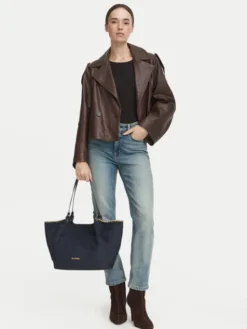 LOVE MOSCHINO Torebka JC4220PP0PKF175A Granatowy
