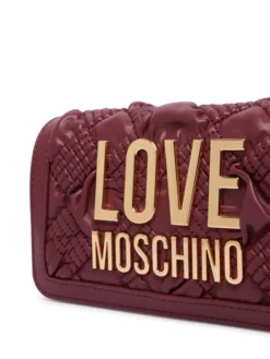 LOVE MOSCHINO Torebka JC5603PP1PL1055A Bordowy