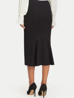 Luisa Spagnoli Spódnica ołówkowa Florina 543482 Czarny Regular Fit