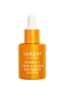 Lumene Lumene Nordic-C Valo Triple Glow Radiance Elixir rozświetlający eliksir do twarzy z witaminą C 30ml Zestaw kosmetyków
