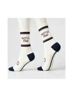 Magda Matyja Skarpety długie DAILY SOCKS Biały