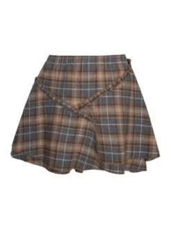 Magda Matyja Spódnica ALABAMA SKIRT Brązowy A-Line Fit