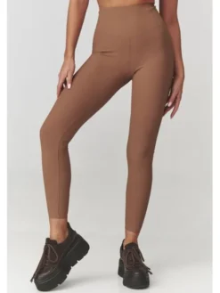 Makadamia Legginsy C30 Złoty A-Line Fit