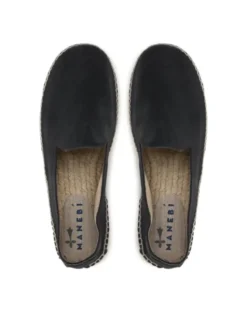 Manebi Espadryle Flat Espadrilles K 1.5 C0 K 1.5 Granatowy