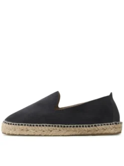 Manebi Espadryle Flat Espadrilles K 1.5 C0 K 1.5 Granatowy