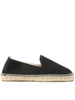 Manebi Espadryle Flat Espadrilles K 1.0 C0 Czarny
