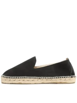 Manebi Espadryle Flat Espadrilles K 1.0 C0 Czarny