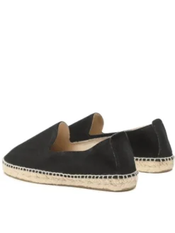 Manebi Espadryle Flat Espadrilles K 1.0 C0 Czarny