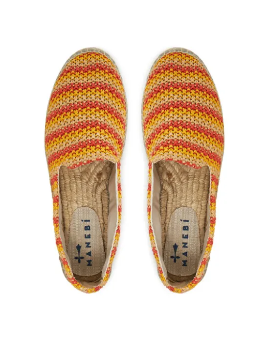 Manebi Espadryle H 2.6 D0 Pomarańczowy