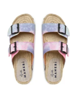 Manebi Espadryle Nordic Sandals T 2.2 R0 Fioletowy