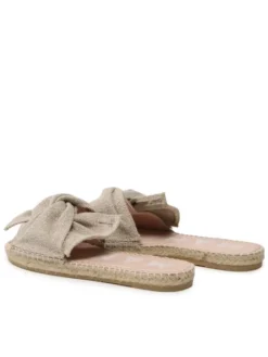 Manebi Espadryle Oragnic Hemp Sandals With Knnot O 7.1 JK Beżowy