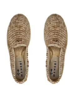 Manebi Espadryle Yucatan Double Sole Espadrilles G 1.2 D0 Beżowy