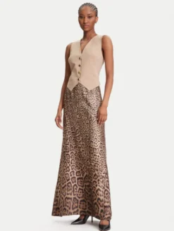 Marciano Guess Spódnica maxi 5YGD22 7298A Brązowy Regular Fit