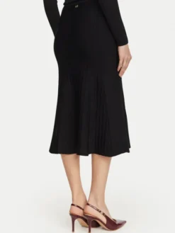 Marciano Guess Spódnica midi G6YD09 Z1061 Czarny Regular Fit