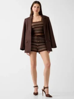 Marciano Guess Spódnica mini 181904 Brązowy Classic Fit
