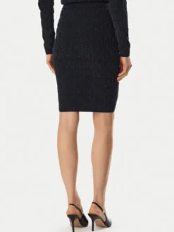 Marciano Guess Spódnica ołówkowa G6BD15 Z1932 Granatowy Slim Fit