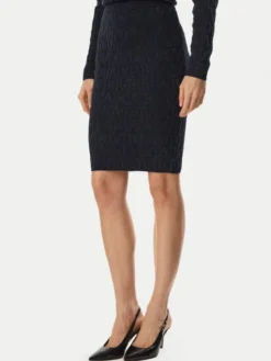 Marciano Guess Spódnica ołówkowa G6BD15 Z1932 Granatowy Slim Fit