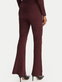 Marciano Guess Spodnie materiałowe 5YGB29 5881Z Bordowy Regular Fit
