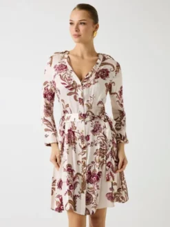 Marciano Guess Sukienka codzienna 178759 Różowy Classic Fit