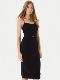 Marciano Guess Sukienka koktajlowa 5YGK13 7160A Czarny Regular Fit