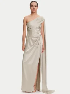Marciano Guess Sukienka wieczorowa 5YGK01 7246A Beżowy Regular Fit