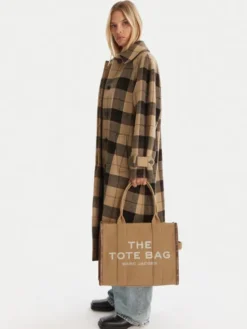 Marc Jacobs Torebka The Jacquard Large Tote Bag M0017048 Brązowy