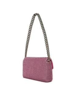Marc Jacobs Torebka The Rhinestone J Marc Mini Shoulder Bag H912M06RE22 Różowy