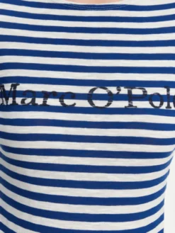 Marc O'Polo Bluzka M02 2196 52131 Niebieski Regular Fit