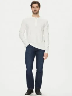Marc O'Polo Longsleeve 522 2246 52064 Écru Regular Fit
