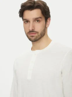Marc O'Polo Longsleeve 522 2246 52064 Écru Regular Fit