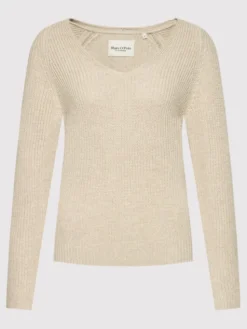 Marc O'Polo Sweter B01 6059 60097 Beżowy Regular Fit