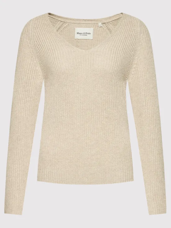 Marc O'Polo Sweter B01 6059 60097 Beżowy Regular Fit