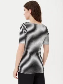 Marc O'Polo T-Shirt B01219651333 Czarny Regular Fit