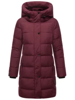 Marikoo Kurtka zimowa Karumikoo XVI Bordowy Regular Fit