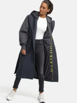 Marikoo Kurtka zimowa Tjadee Czarny Regular Fit