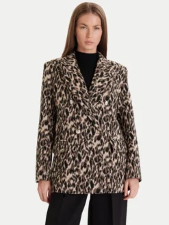 Maryley Marynarka 25IB112/36BE Beżowy Regular Fit