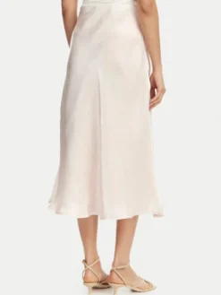 Maryley Spódnica midi 26EB704/37RO Różowy jasny Regular Fit