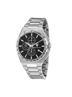 Maserati Zegarek Velocita R8873653004 Srebrny