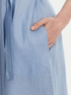 Max Mara Leisure Sukienka koszulowa Salute 2516221028 Błękitny Regular Fit