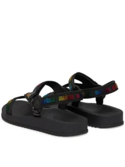 Melissa Sandały Stripes M Lover Ad 35963 Czarny