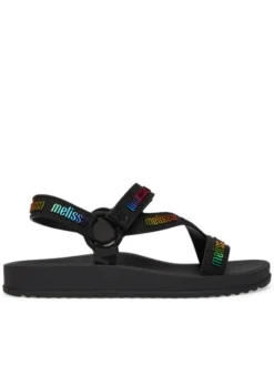 Melissa Sandały Stripes M Lover Ad 35963 Czarny