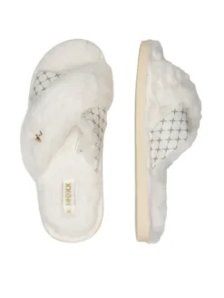MEXX Kapcie MI002004343W Écru