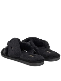 MEXX Kapcie MI002004343W Czarny