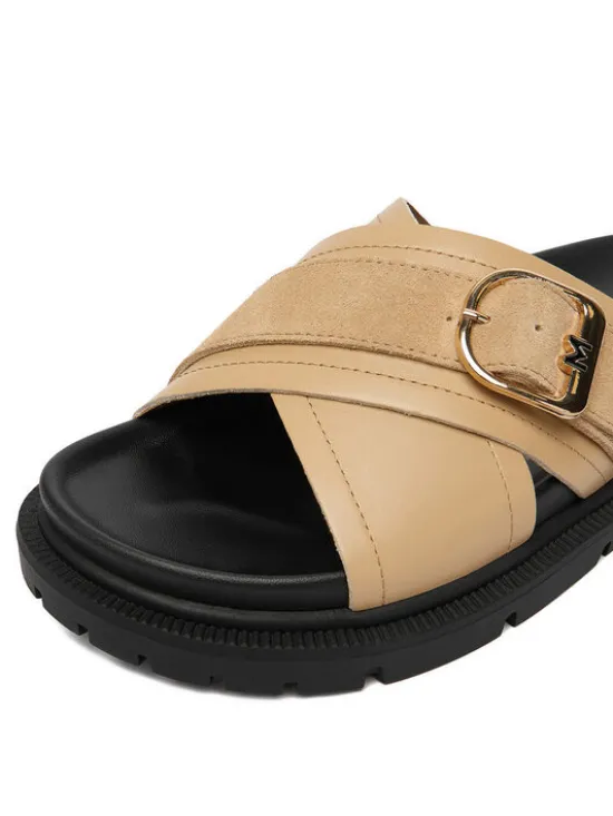 MEXX Klapki EO-HY25006-7 Beżowy