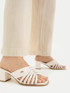MEXX Klapki EO-WS1161-02 Écru