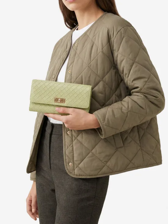 MEXX Portfel CEO-MEXX-W1-005-SS26 Zielony