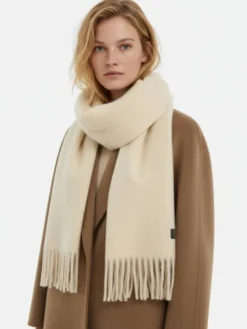 MEXX Szalik CEO-MEXX-W4-001-AW26 Beżowy jasny