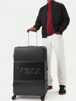 MEXX Walizka duża CEO-MEXX-039-L-BLACK Czarny