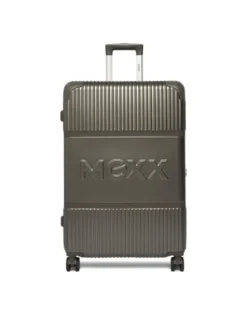 MEXX Walizka duża CEO-MEXX-037-L-SILVER Srebrny